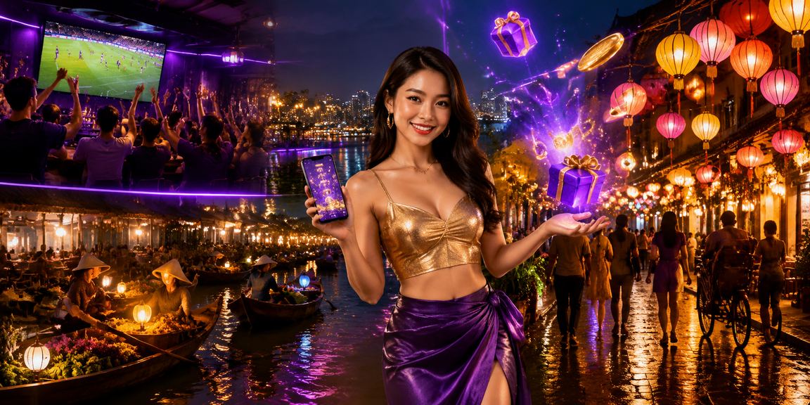 Người dùng tại chợ đêm Hà Nội đăng ký tài khoản và nhận thưởng chào mừng qua điện thoại